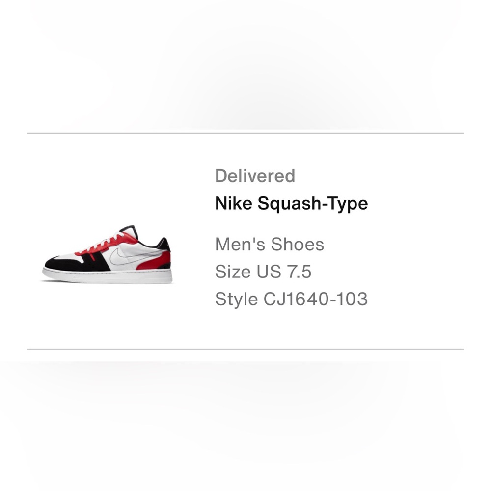 Nike Squash type
